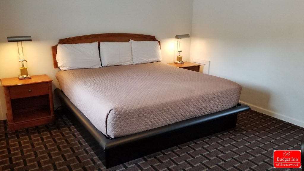 Guest room with 1 King Bed | Budget Inn Breezewood